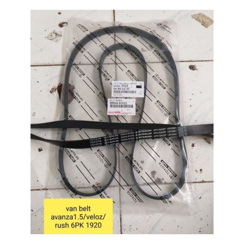 Vanbelt Fan Belt Toyota Rush 6PK 1920