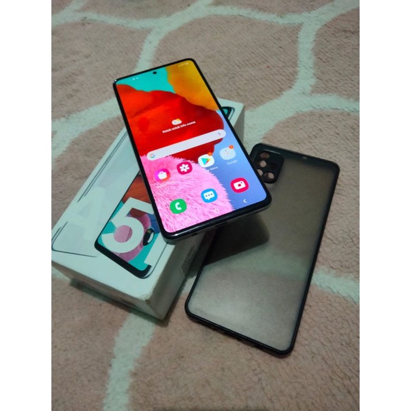 SAMSUNG A51 RAM 6/128 FULLSET BEKAS SECOND