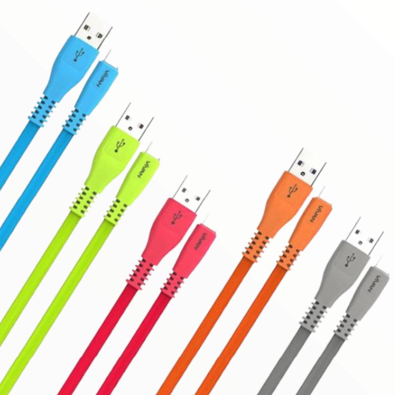 Kabel Data VIVAN CSM100S Ecer Kabel Data For Android Kabel 1 Toples isi 40pcs charger vivan for android kabel casan