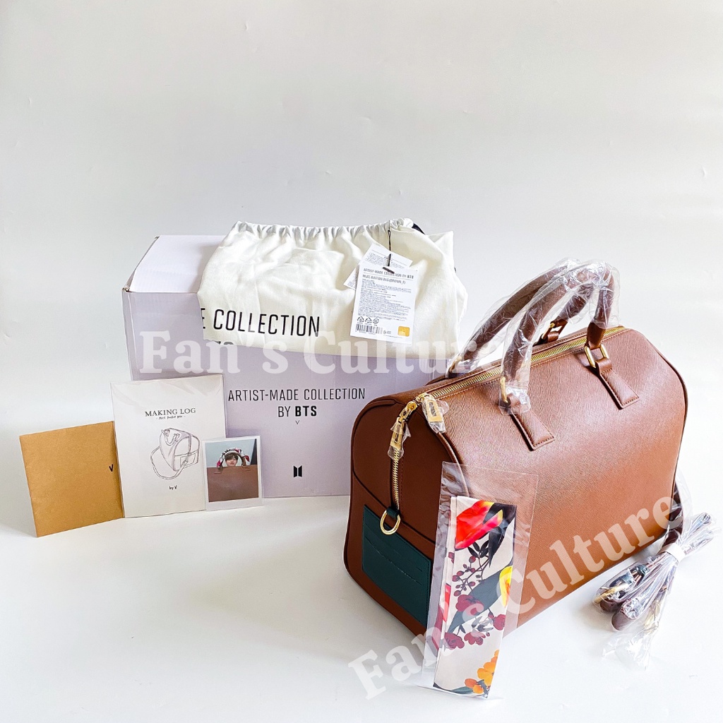 [READY STOCK] Artist Made Collection by Taehyung (V) BTS Merch (MD) - Mute Boston Bag