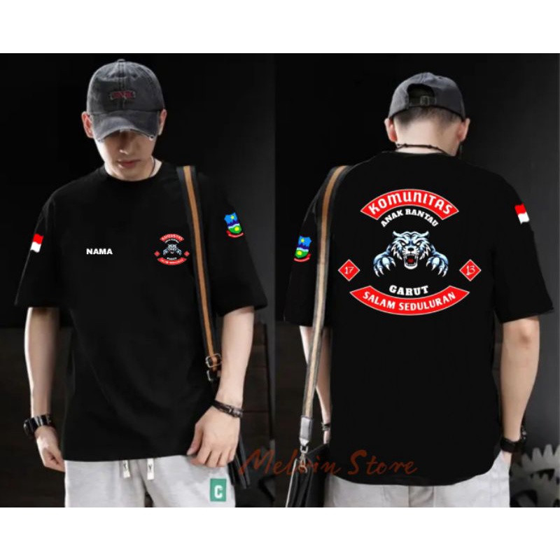 Kaos rantau Garut original katun Combed