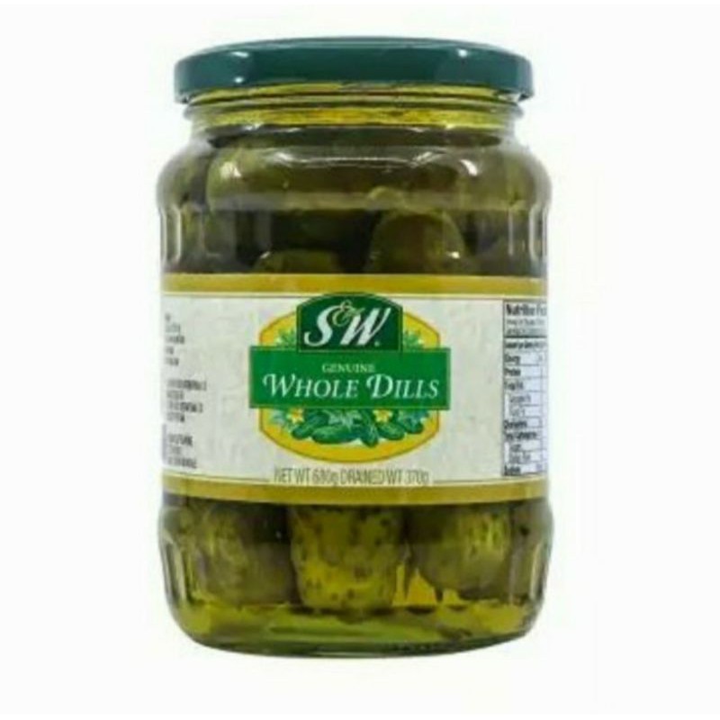 

S&W WHOLE DILLS CUCUMBER / ACAR TIMUN