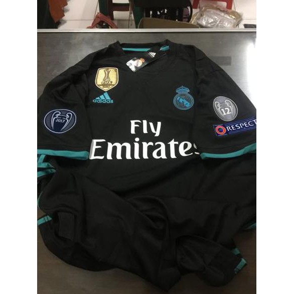 Dijual Jersey Baju Bola Real Madrid Away 2017/2018 Fullpatch Ucl Grade Ori Tbk