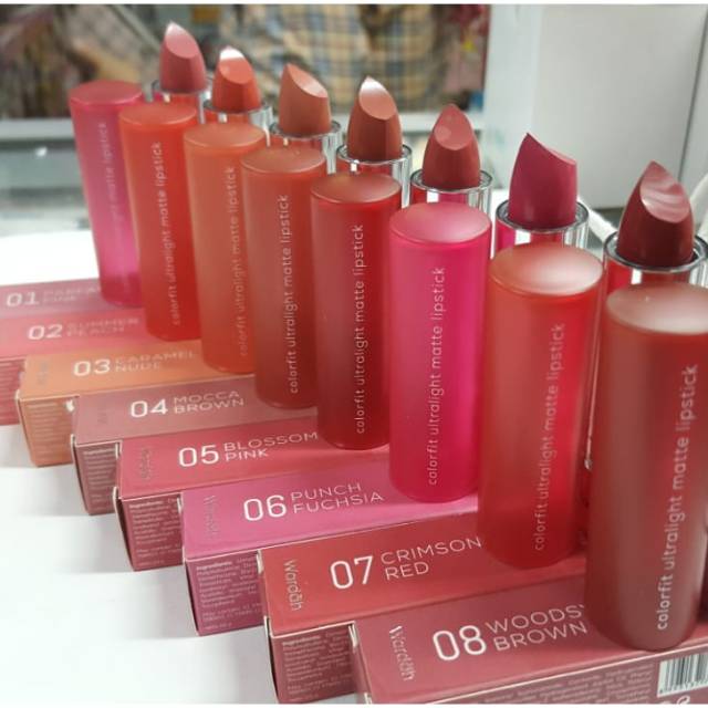 Wardah Colorfit Ultralight Matte Lipstick