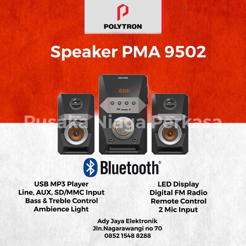 SPEAKER AKTIF POLYTRON PMA9502