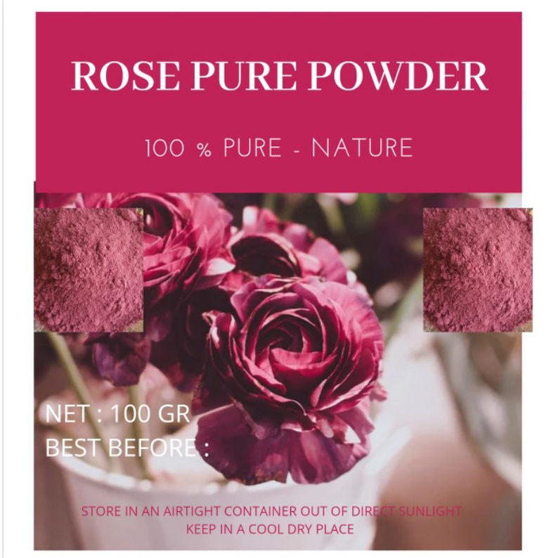 

ROSE POWDER 100 GRAM