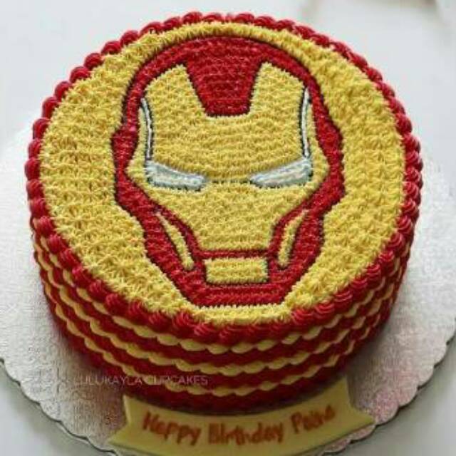 Gambar Kue Ulang Tahun Iron Man Gambar Ngetrend dan VIRAL