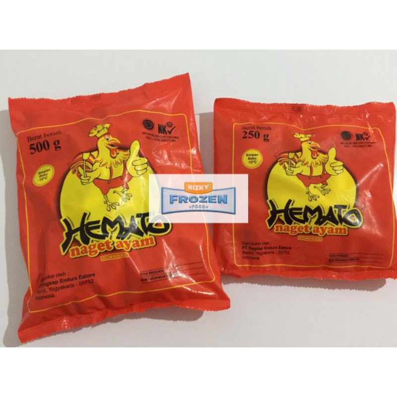 

Naget Ayam Hemato Merah 250gr | 500gr