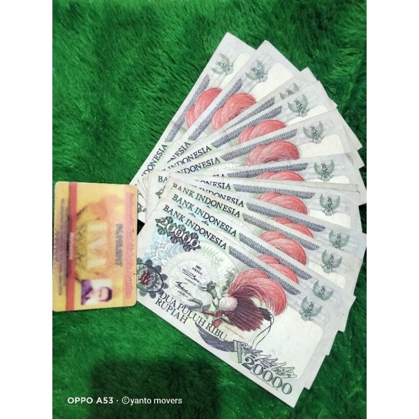 uang kuno 2000 cendrawasi original cod