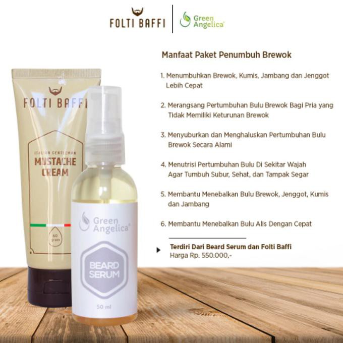 Perawatan Tubuh - Paket Brewok Fb+Bs Kombinasi 2 Produk Yg Sudah Bpom Aman