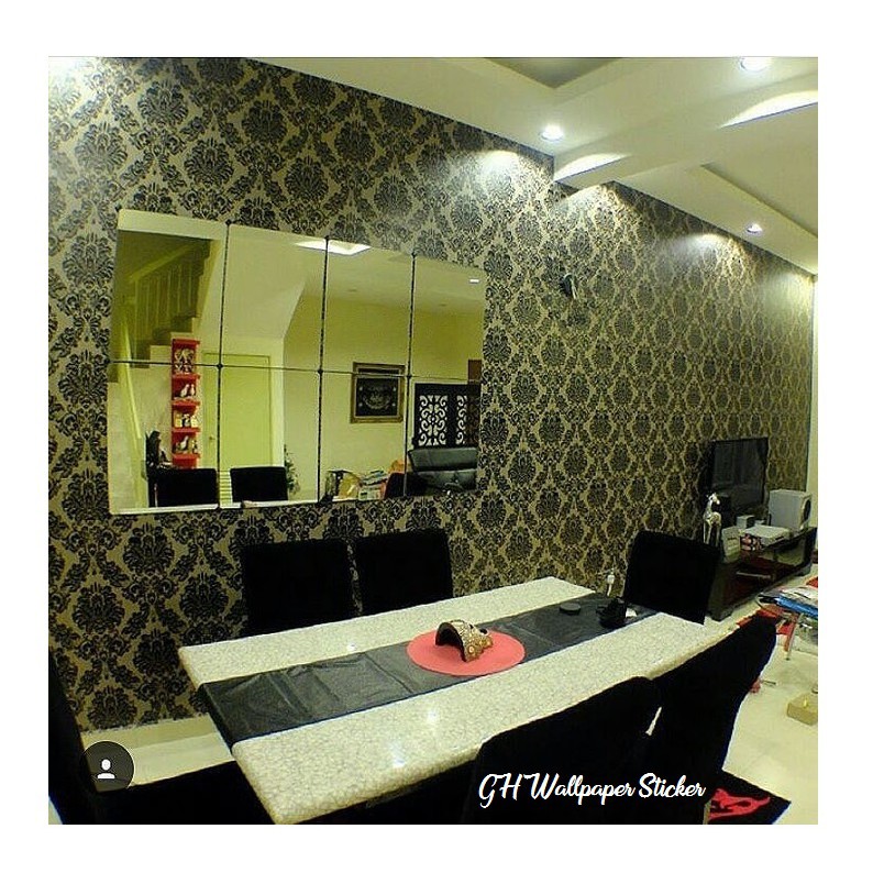 Wallpaper Motif Wallpaper dinding Wallpaper Stiker wallpaper 3D ukuran 45cm X 9meter