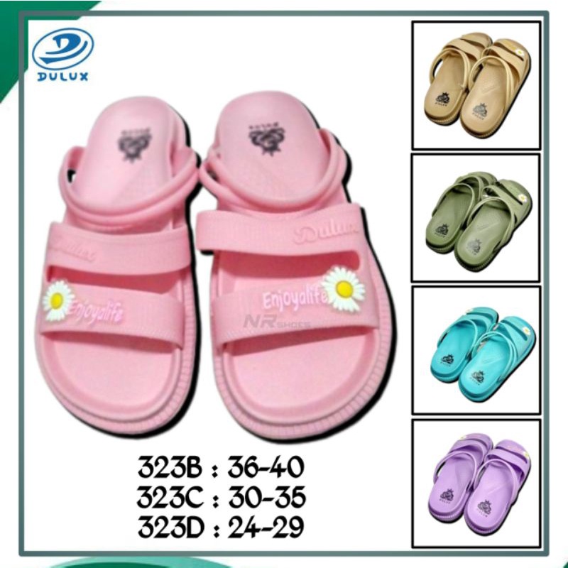 SANDAL PEREMPUAN ANAK DAN REMAJA UKURAN 24-40 DULUX