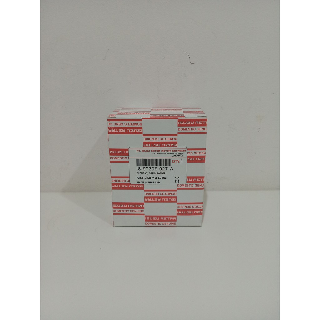 Filter Oli / Saringan Oli / Oil Filter Panther Touring / Capsul D-MAX I8-97309 927-A