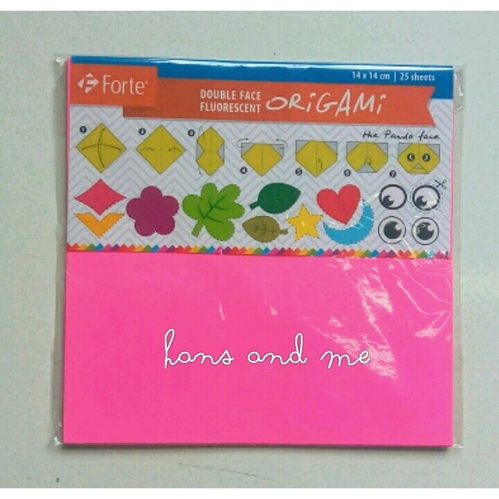 

Unik Origami Dua Sisi Double Face 14x14 cm New