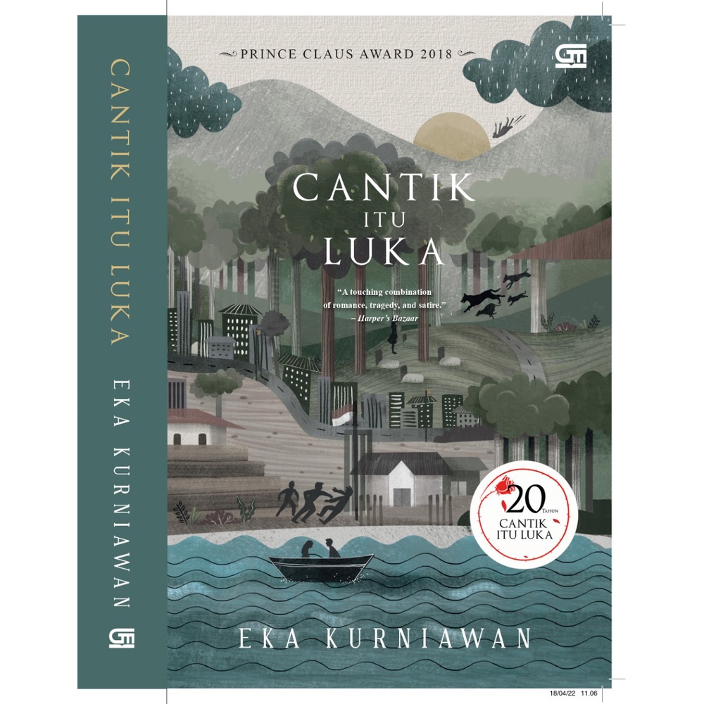 Buku Novel Cantik Itu Luka (Edisi 20 tahun HC)