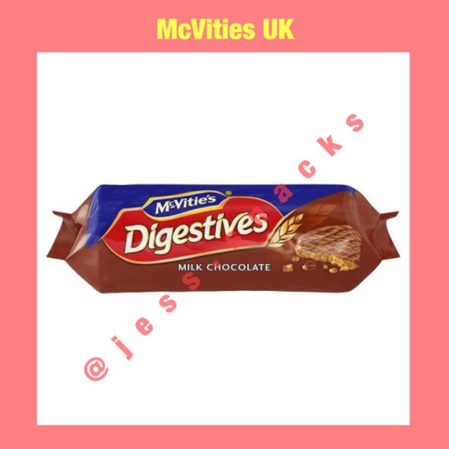 

McVities Digestives Biscuit Milk Chocolate UK 300 gram Mc Vities