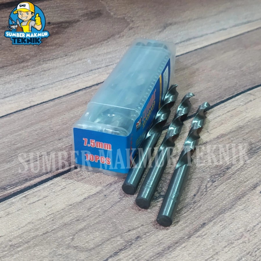Bor Besi 7,5 Mili Fujiyama Mata Bor HSS