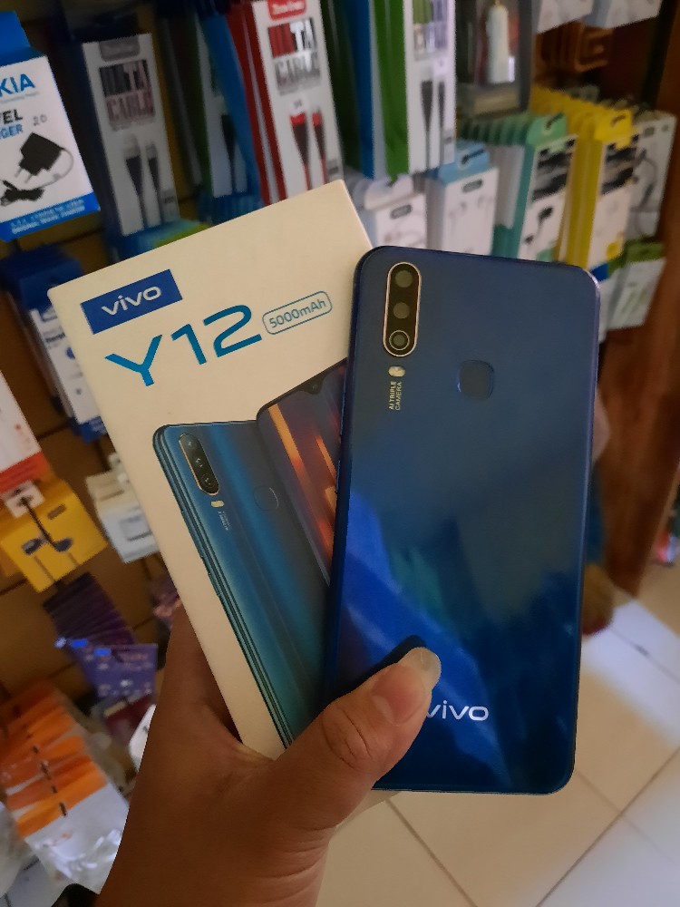 VIVO Y12 3/64GB SECOND LIKE NEW MURAH | Shopee Indonesia