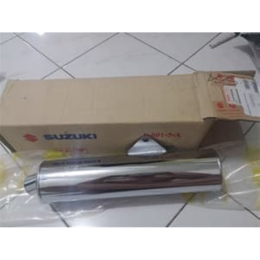 KNALPOT SILENCER SATRIA FU 150 CBU ORIGINAL SUZUKI THAILAND