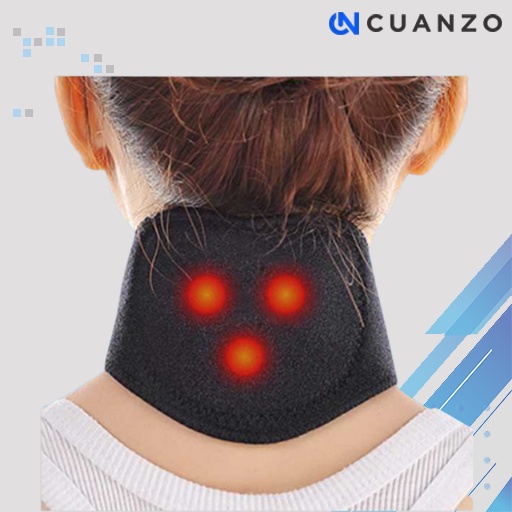 Terapi Leher Magnetic Tourmaline Therapy Neck Massager / Terapi Leher Pundak Terjepit Kaku Magnetik Magnet Pijat Elektronik Asli / Alat Terapi Leher Panas Kaku Magnet / Pemanas Penghangat Pemijat Pijat Leher Belakang Magnetik / Sabuk Korset Saraf Kejepit