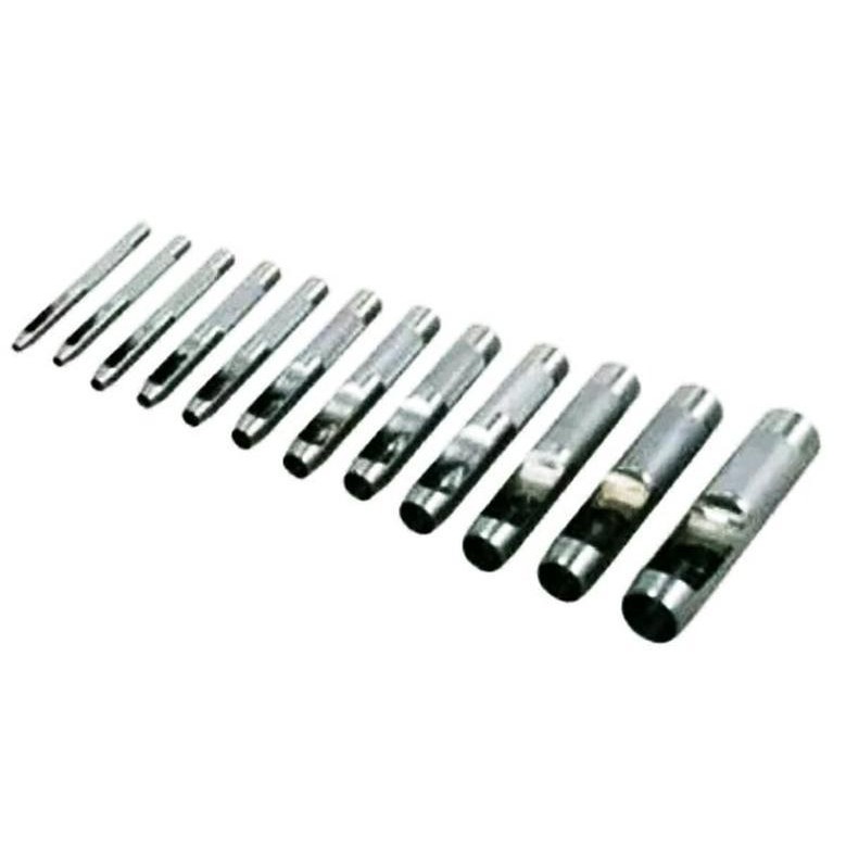 

PLONG SET 12 PCS HOLLOW PUNCH PIN 12PCS ALAT PEMBOLONG KARET