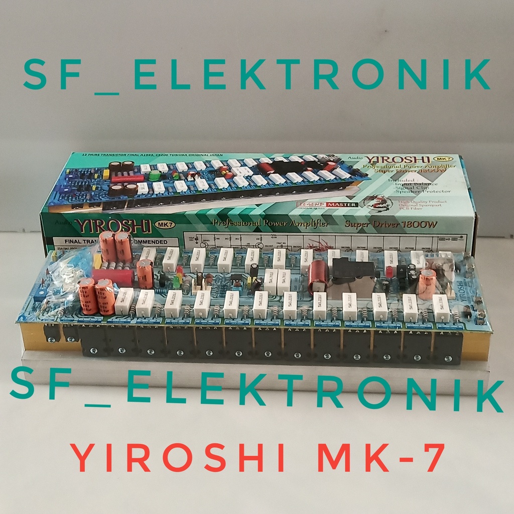 Kit Power Amplifier 1800Watt Mono YIROSHI MK-7