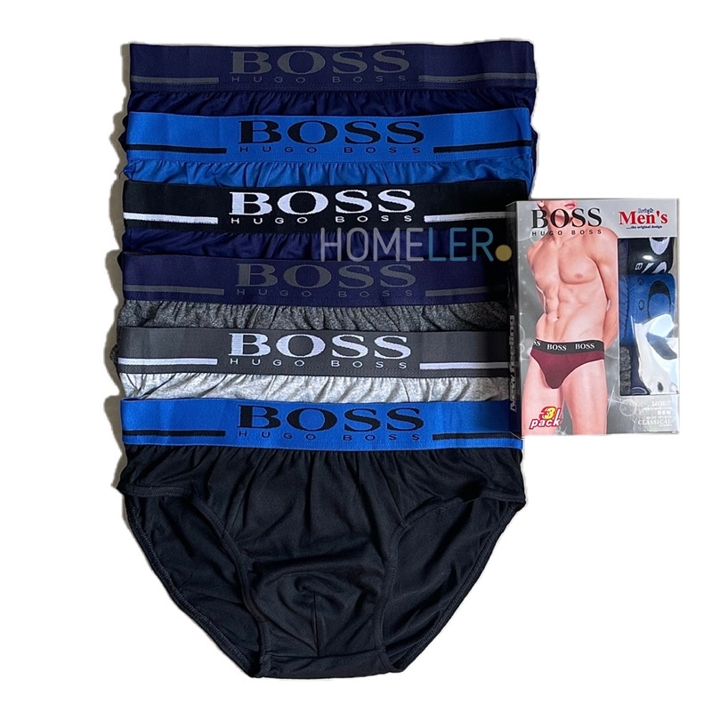 Celana Dalam Men's Briefs (1 Box Isi 3 Pcs) / Celana Dalam Pria Dewasa / Sempak Pria