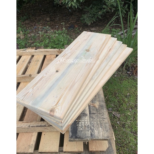 Top Papan Kayu Jati Belanda FJl / Sambungan / Dampitan / Laminasi Berbagai Ukuran