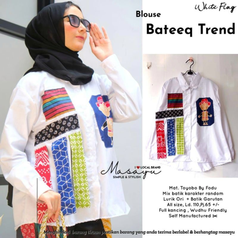Blouse Bateeq Trend