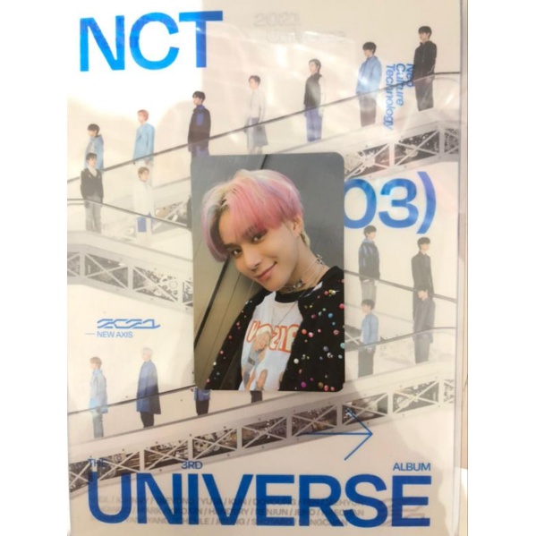 Ready Stock/ Official Photocard / Photocard Jungwoo NCT 127 / PC Jungwoo / PC Jungwoo Universe Album