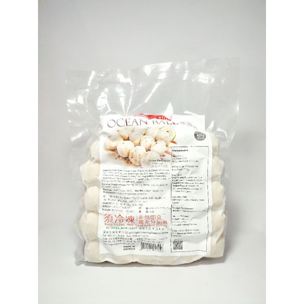 

Ocean Ball (Bakso Ikan Vegan) 600gr
