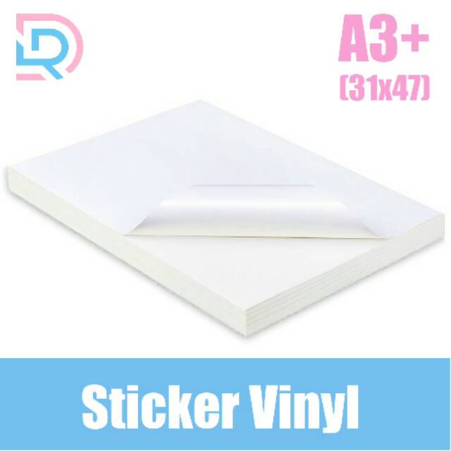 

Cetak STICKER VINYL GLOSSY A3+ Bentuk Kotak (FREE POTONG)