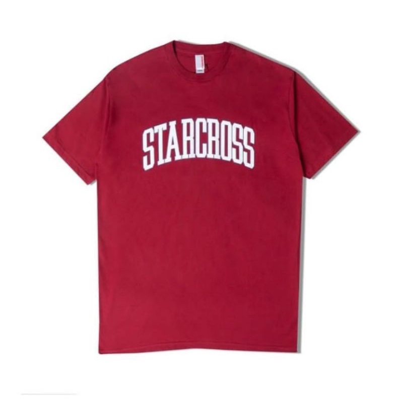 Kaos Starcross - T-Shirt Starcross Marun ARCH - Koas Pria Starcross Maroon - Tees Starcross Clothing