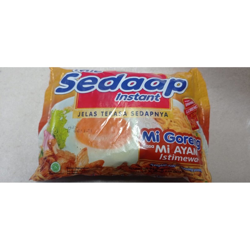 Mie Sedaap Goreng Rasa Mie Ayam Istimewa 92gr