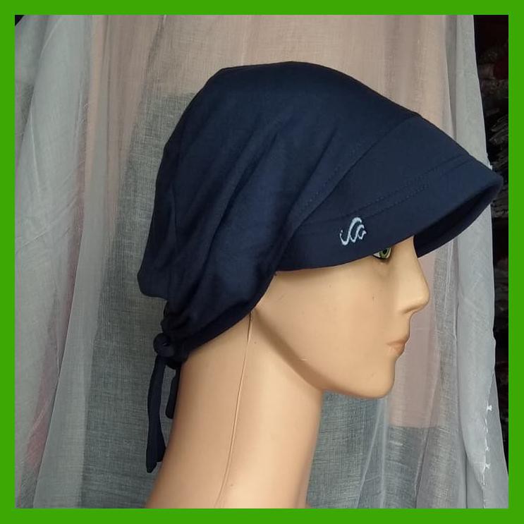 DALEMAN DALAMAN JILBAB PET TALI CIPUT TOPI ROBBANI BAHAN KAOS ORI