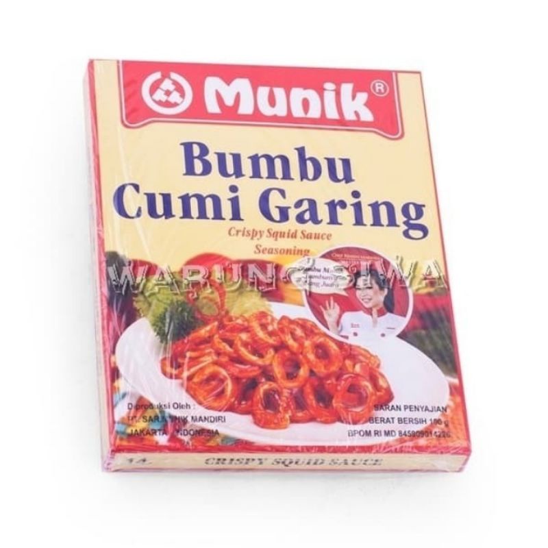 

munik bumbu cumi garing 100 gram