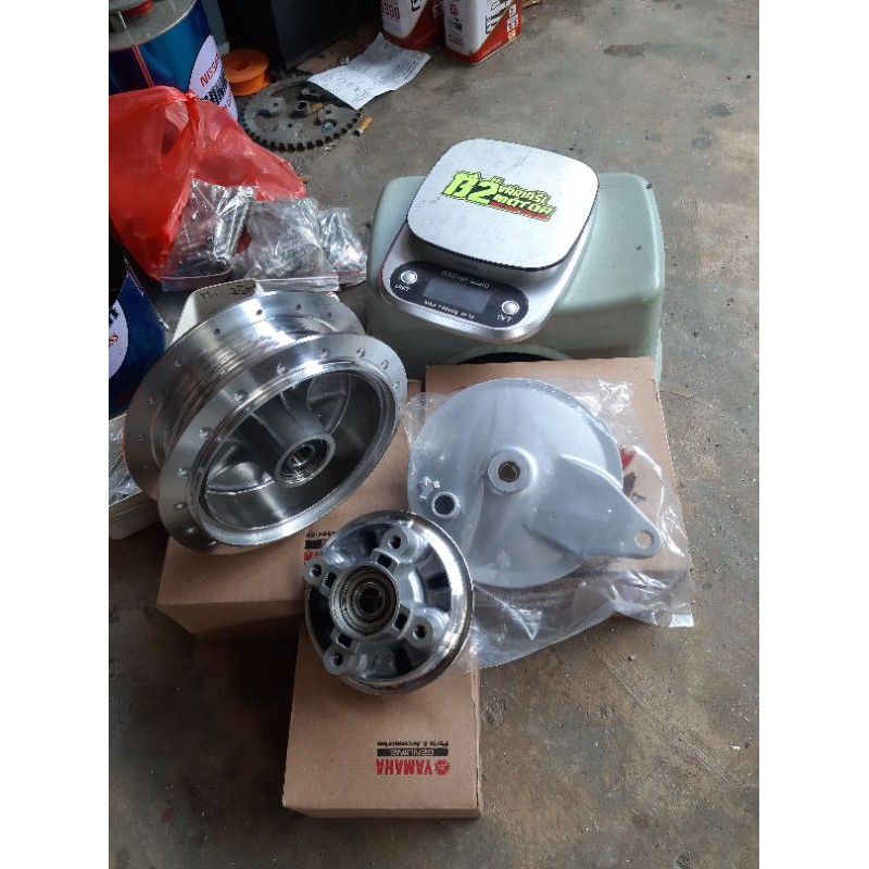Tromol RX KING nap gir MX Bubut gilap tromol megapro GL CB VIXION NINJA R NINJA RR