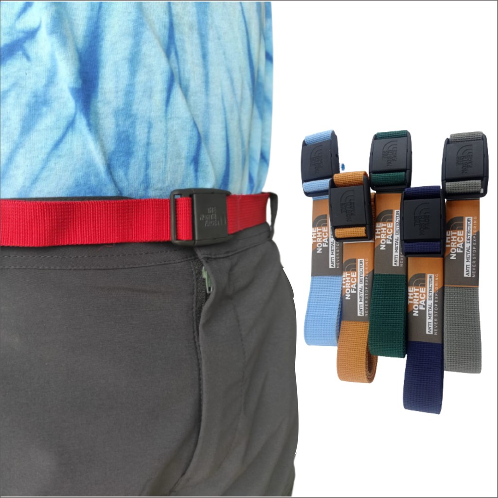 IKAT PINGGANG TNF SABUK TNF BELT TNF SABUK ANTI METAL DETECTOR
