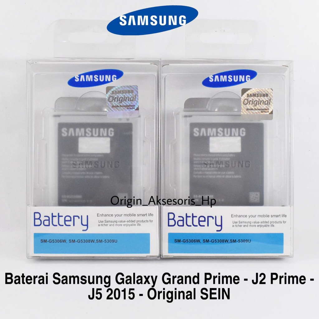 Battery Batre Baterai Samsung Galaxy Grand Prime / J2 Prime / J3 2016 / J5 2015 Original SEIN 100%