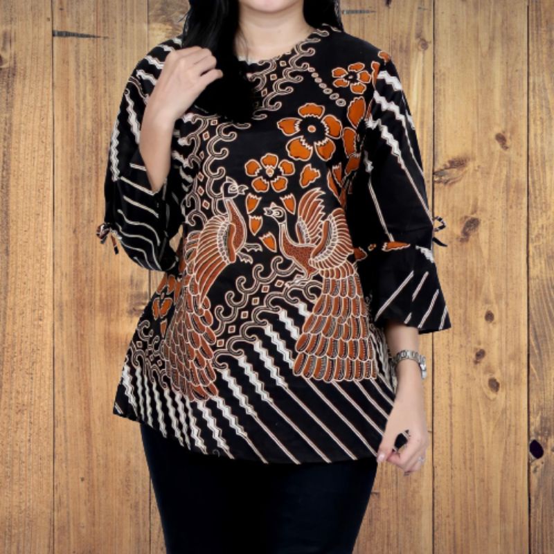 blouse batik japanese original arta batik super seragam batik wanita batik manuk baju batik ori 10.1