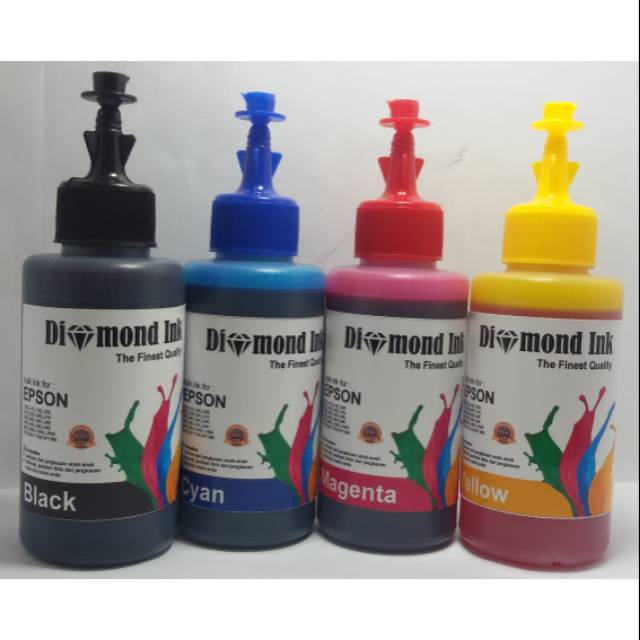 Paket Tinta Epson Isi Ulang / Refill Diamond Ink Best Quality Grade A