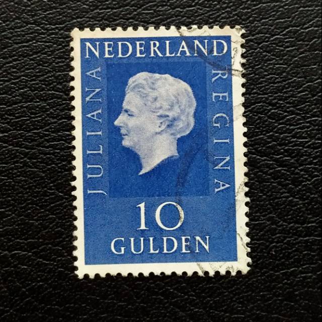 

Prangko - Perangko Belanda Quenn Juliana 10 Gulden