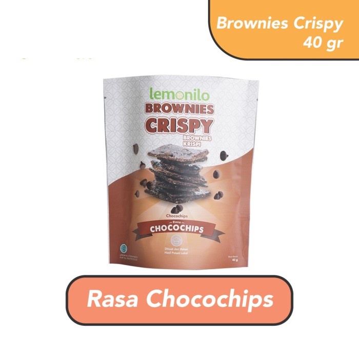 

KERING-KUE- LEMONILO BROWNIES CRISPY CHOCOCHIPS / KEJU - KEJU -KUE-KERING.