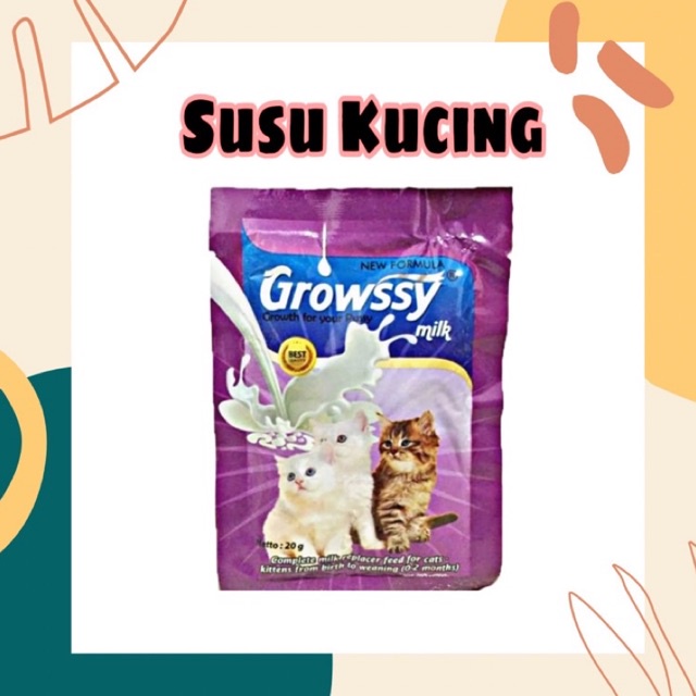 Growwsy Susu Kucing Kecil 20gr