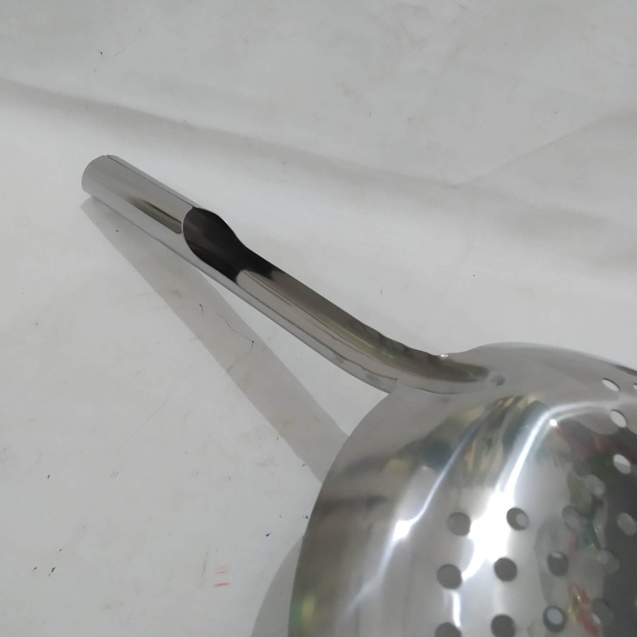 Saringan strainer Goreng gorengan lubang berlubang stainless steel