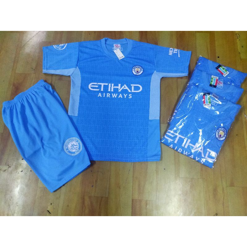 SETELAN BOLA ANAK M.CITYY HOME USIA 13-14 THN