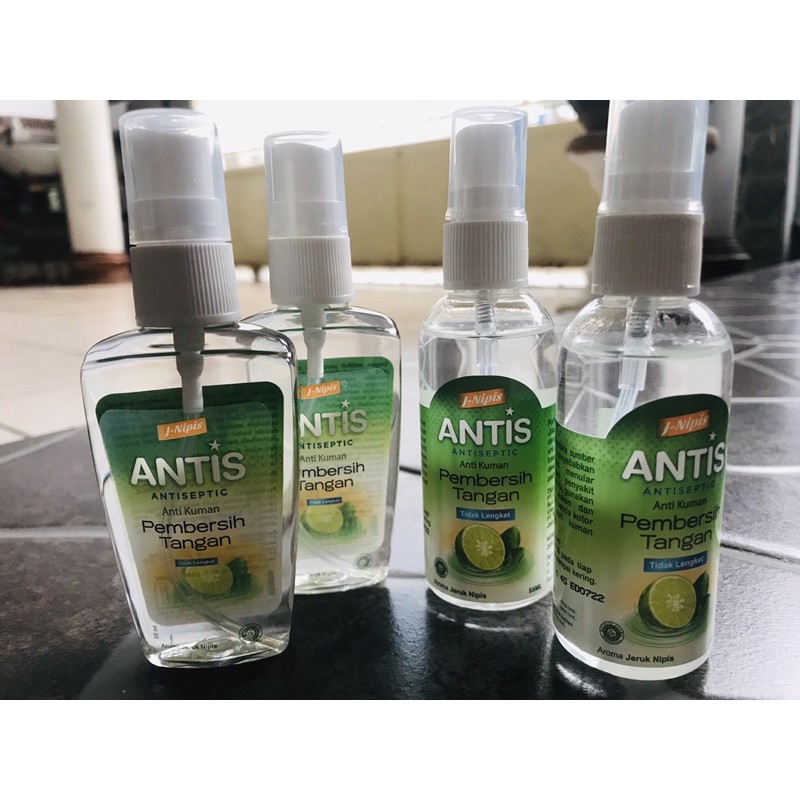 Antis antiseptic/ Antis anti kuman/ Pembersih tangan/ Antis tidak lengket