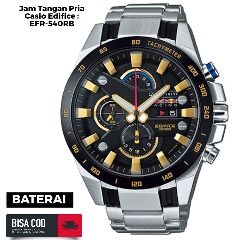 Jam Tangan Pria Casio Edifice : EFR-540RB