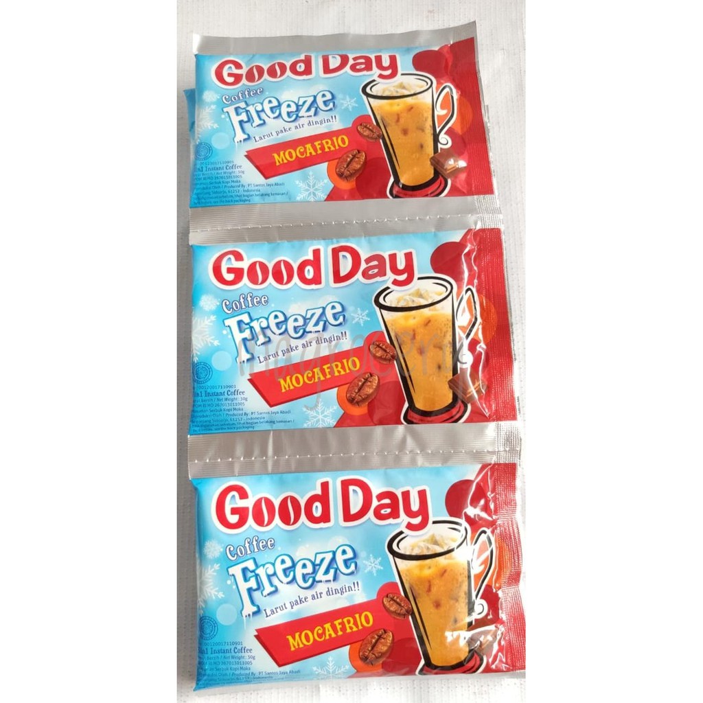 

GOOD DAY MOCAFRIO 10pcs x 30gr