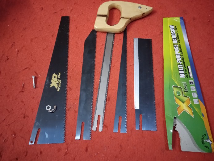 Xp Tool Gergaji Set 5 Rupa Gergaji Multifungsi Gagang Kayu Ats Murah